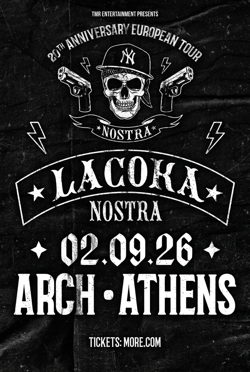 LA COKA NOSTRA (US) - LIVE IN ATHENS