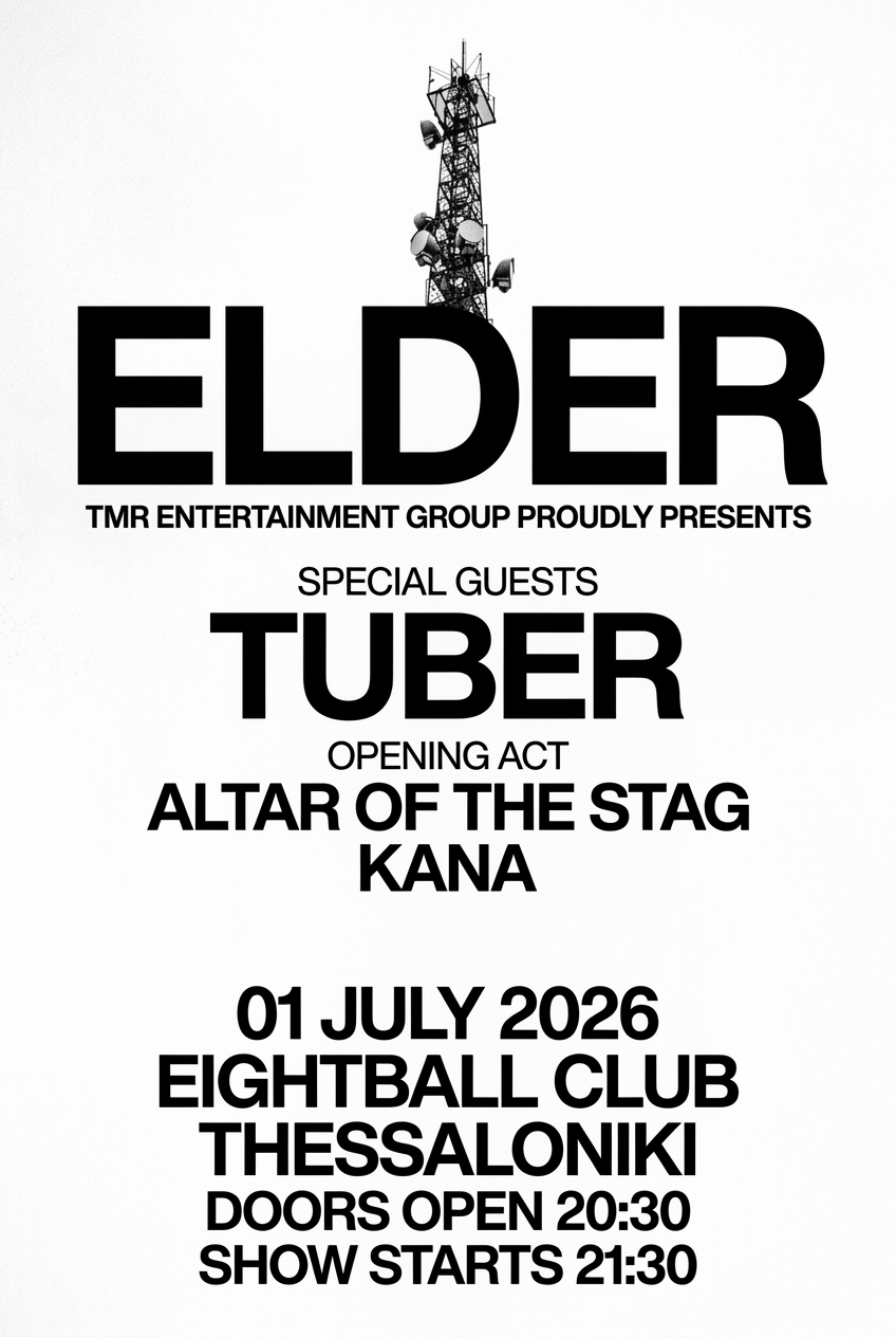 ELDER (USA) LIVE IN THESSALONIKI